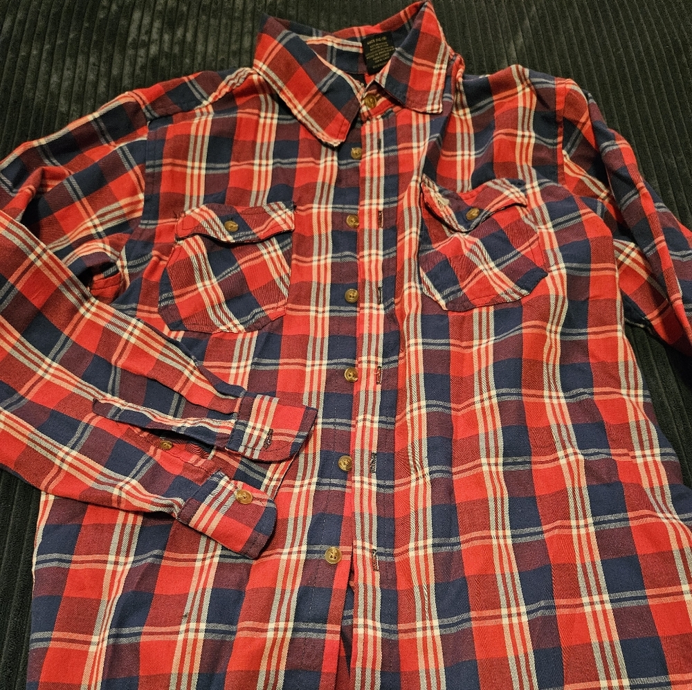 Wrangler plaid Boys shirt